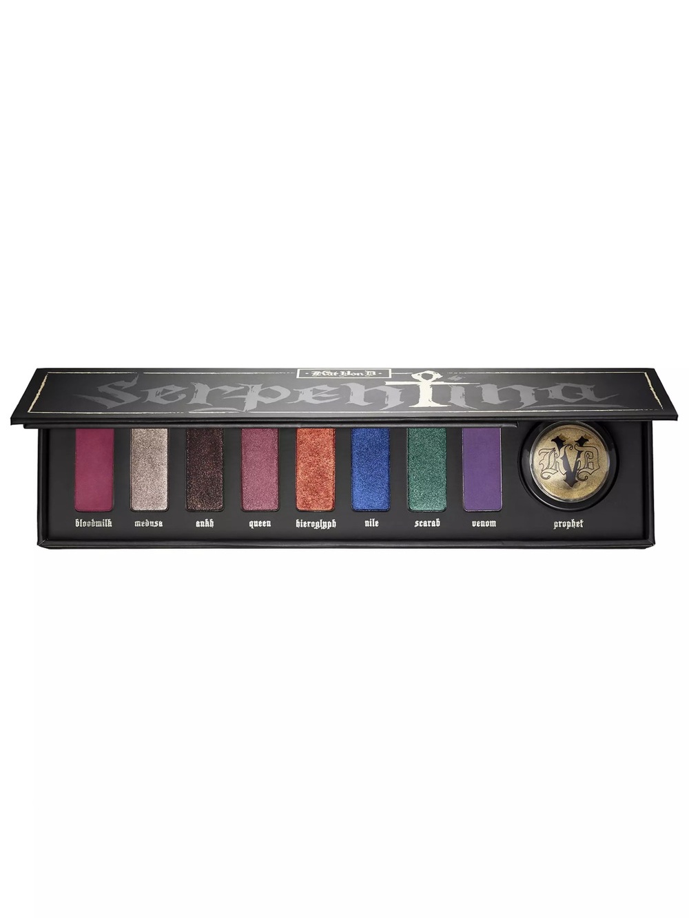 Kat Von D Serpentina Eyeshadow Palette — Green, Blue, Purple, Pink, Bronze